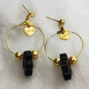 Boucles d'oreilles asymétrique