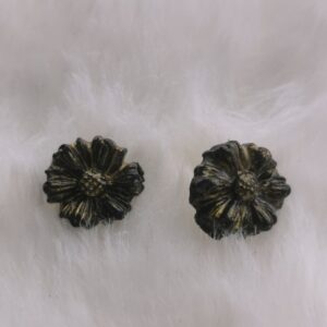 Boucles d'oreilles puces marguerite