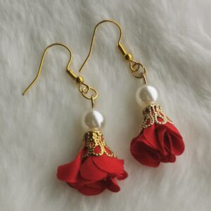 Boucles d'oreilles florales